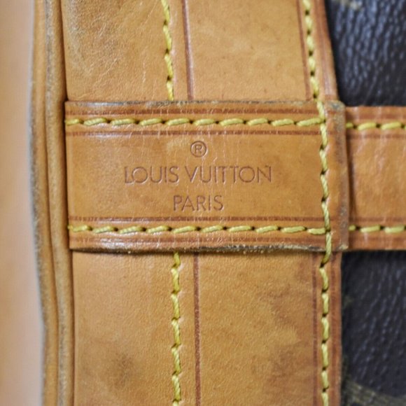 LOUIS VUITTON Noe GM Drawstring Shoulder Bag Monogram Leather BN - Picture 9 of 14